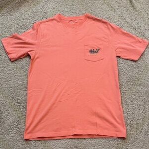 Vineyard Vines Coral Pocket T-Shirt | Youth Large